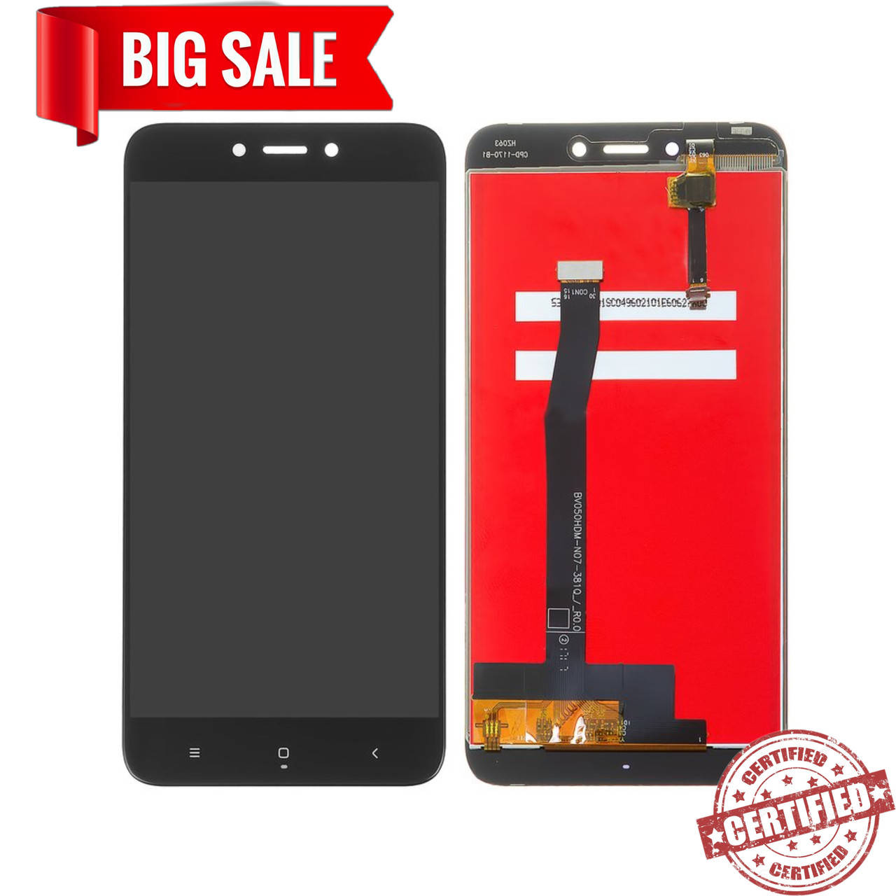 

Модуль (дисплей + сенсор) для Xiaomi Redmi 4X черный