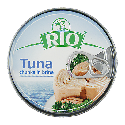 

Тунець Ріо у власному соці Rio 170g 48шт/ящ (Код : 00-00005598)
