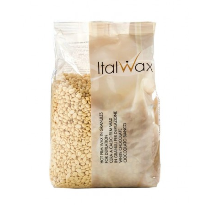 

Горячий пленочный воск для депиляции ItalWax, в гранулах. Белый шоколад, 1000