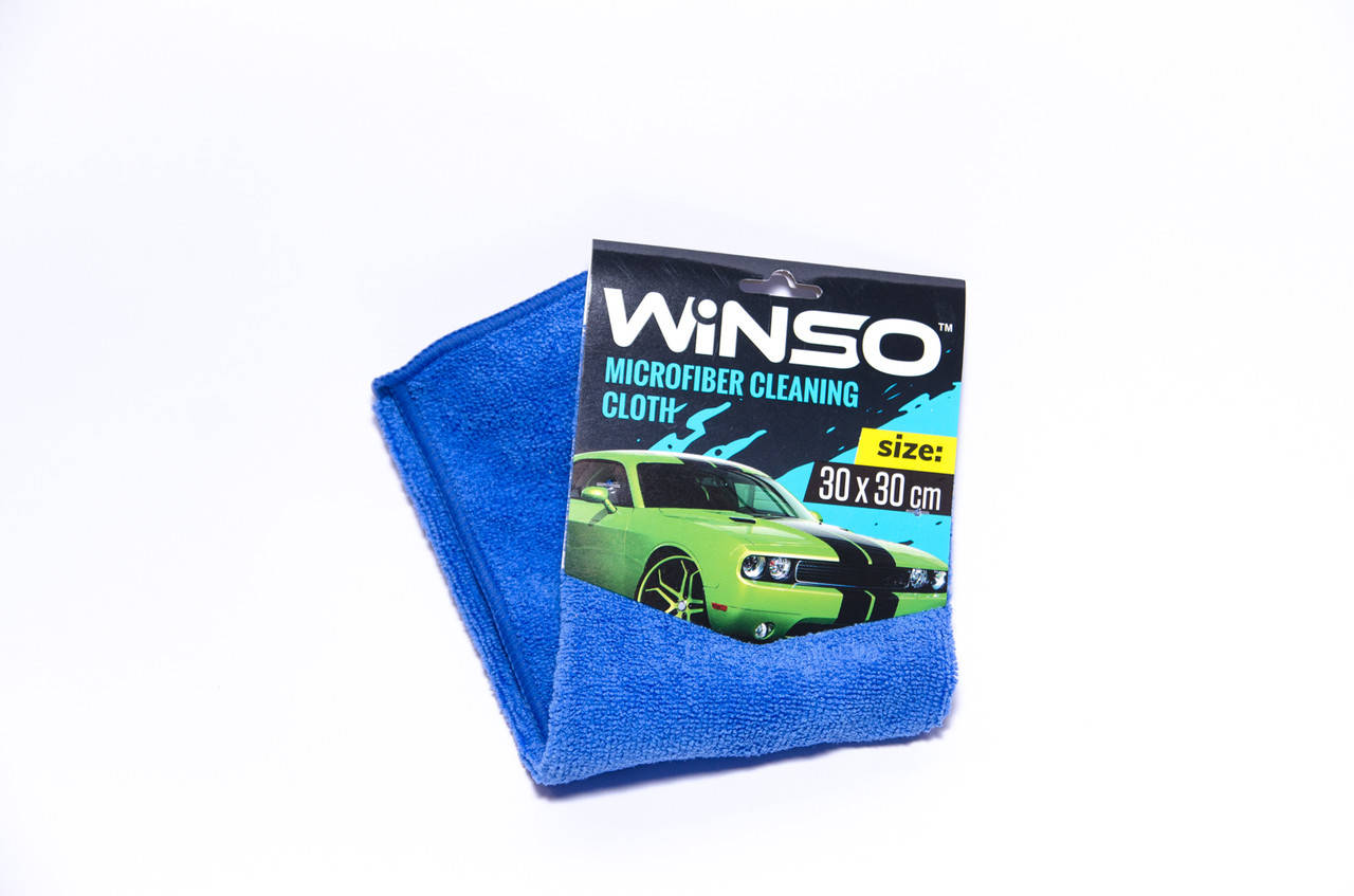 

Тряпка микрофибра WINSO (синяя) 30*30см