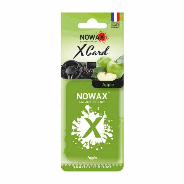 

Ароматизатор NOWAX X Card Apple NX07537