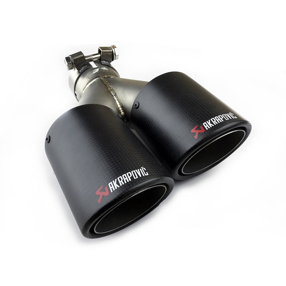 

Насадка глушителя Akrapovic АК63-89 Двойной (R-JB) carbon