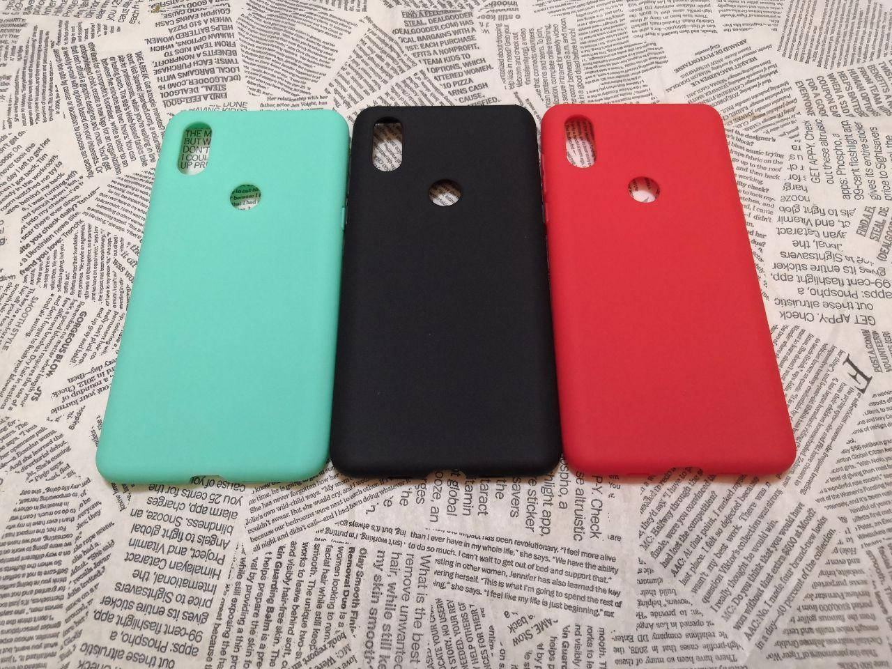 

TPU чехол Smitt накладка бампер для Xiaomi (Ксиоми) Mi Mix 3 (без лого), Разные цвета