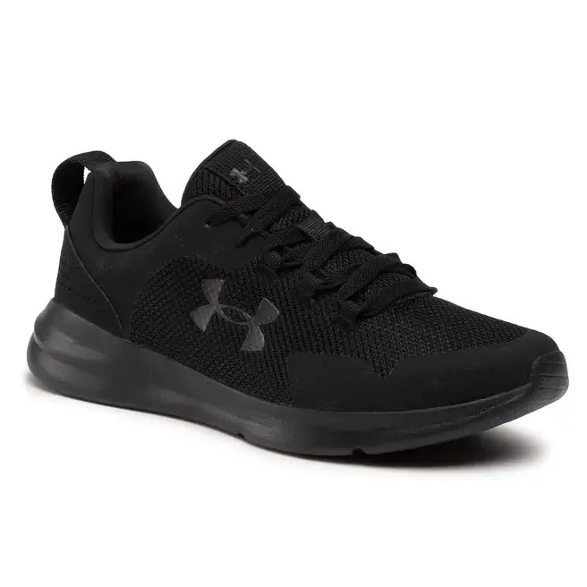 

Кроссовки мужские черные Under Armour UA Essential-BLK, Черный