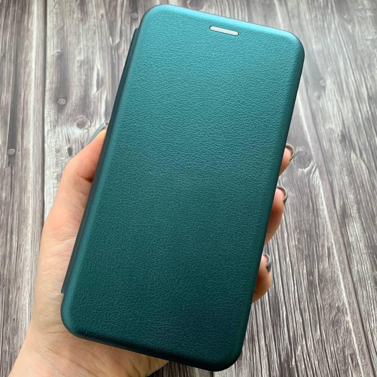 

Чехол книга для Xiaomi Redmi Note 5 с эко кожи с подставкой магнитом книжка на телефон сяоми нот 5 зеленая STN, Зелёный