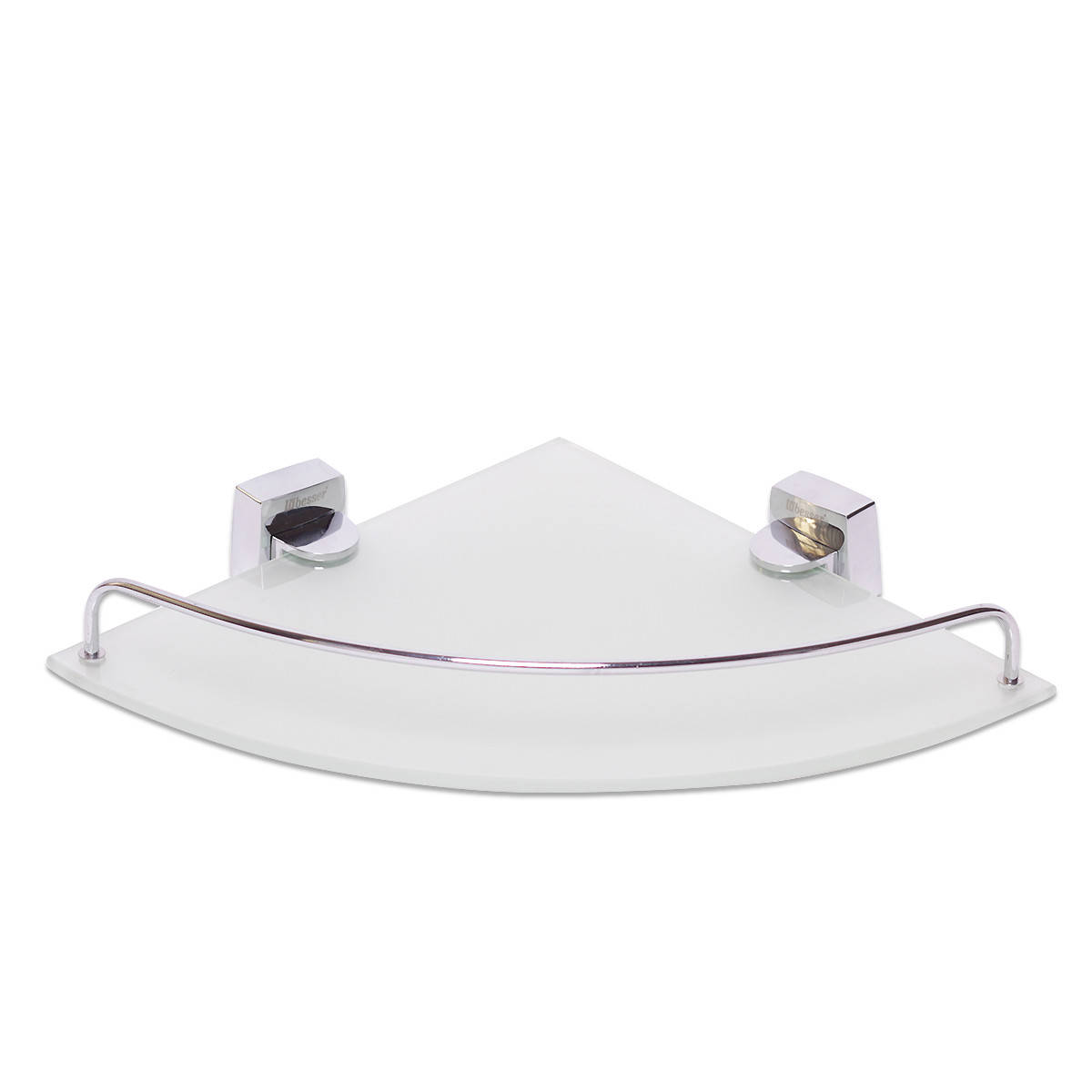 

Полка для ванной Besser угловая стеклянная 28х28х6см KM-8817