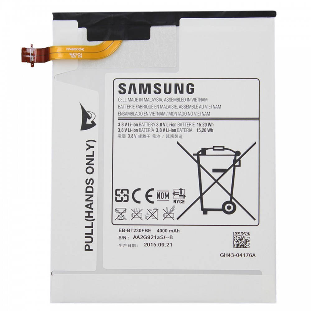 

Аккумулятор EB-BT230FBE для Samsung Tab 4 7.0 T230, T231, T235