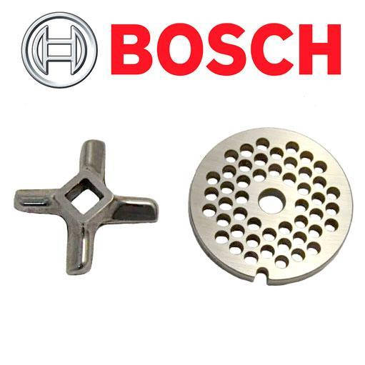 

Комплект решетка и нож для мясорубки Bosch
