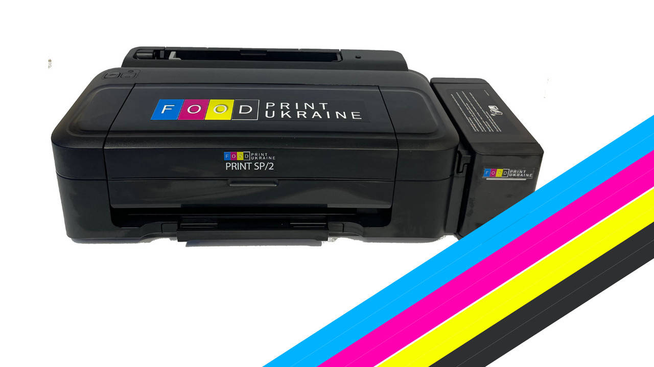

Пищевой принтер PRINT SP/2 + комплект пищевых сертифицированных чернил для печати на пищевой бумаге