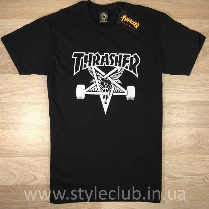 

Thrasher топовая футболка | Оригинальная бирка | Трешер мужская