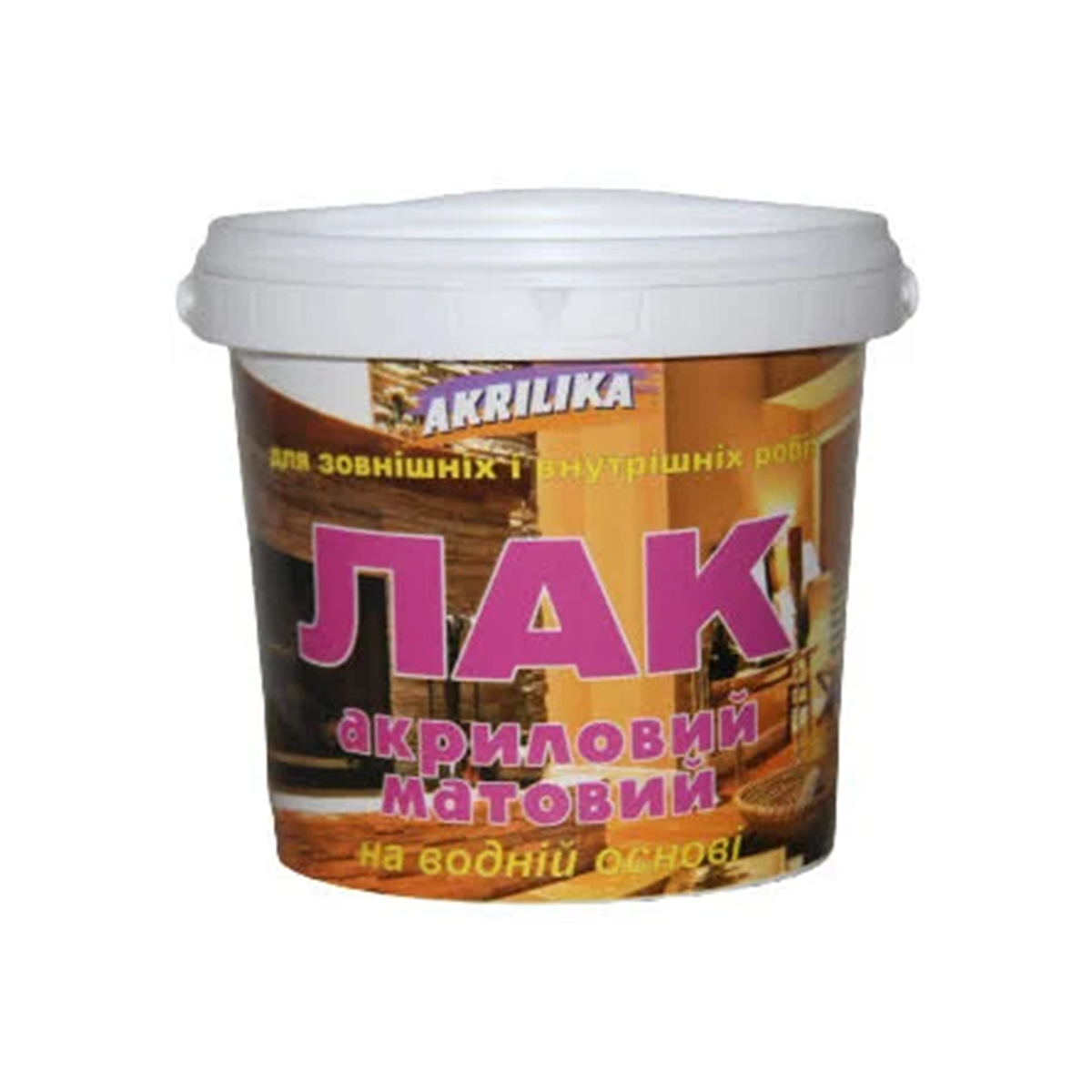 

Акриловый лак Akrilika матовый 1кг