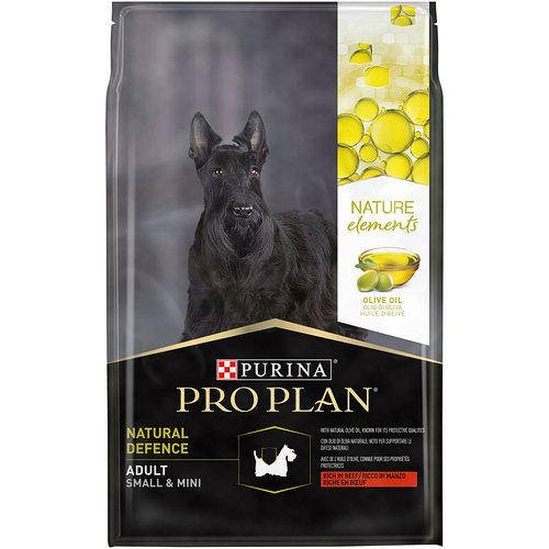 

Pro Plan Nature Elements Adult Natural Defence для собак малых пород с говядиной 7 кг