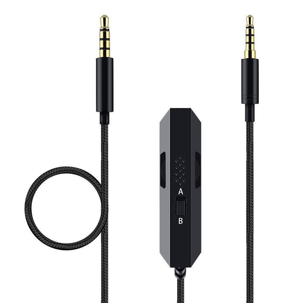 

G933 aux кабель с регулятором громкости разъем 3,5 с микрофоном Logitech G933 G633