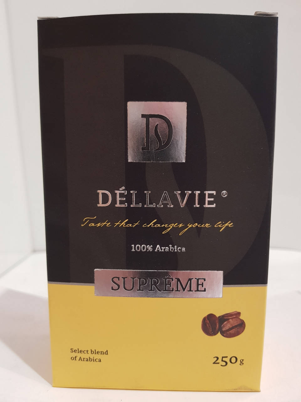 

Кофе молотый арабика Dellavie Supreme 250г в вакуумной упаковке