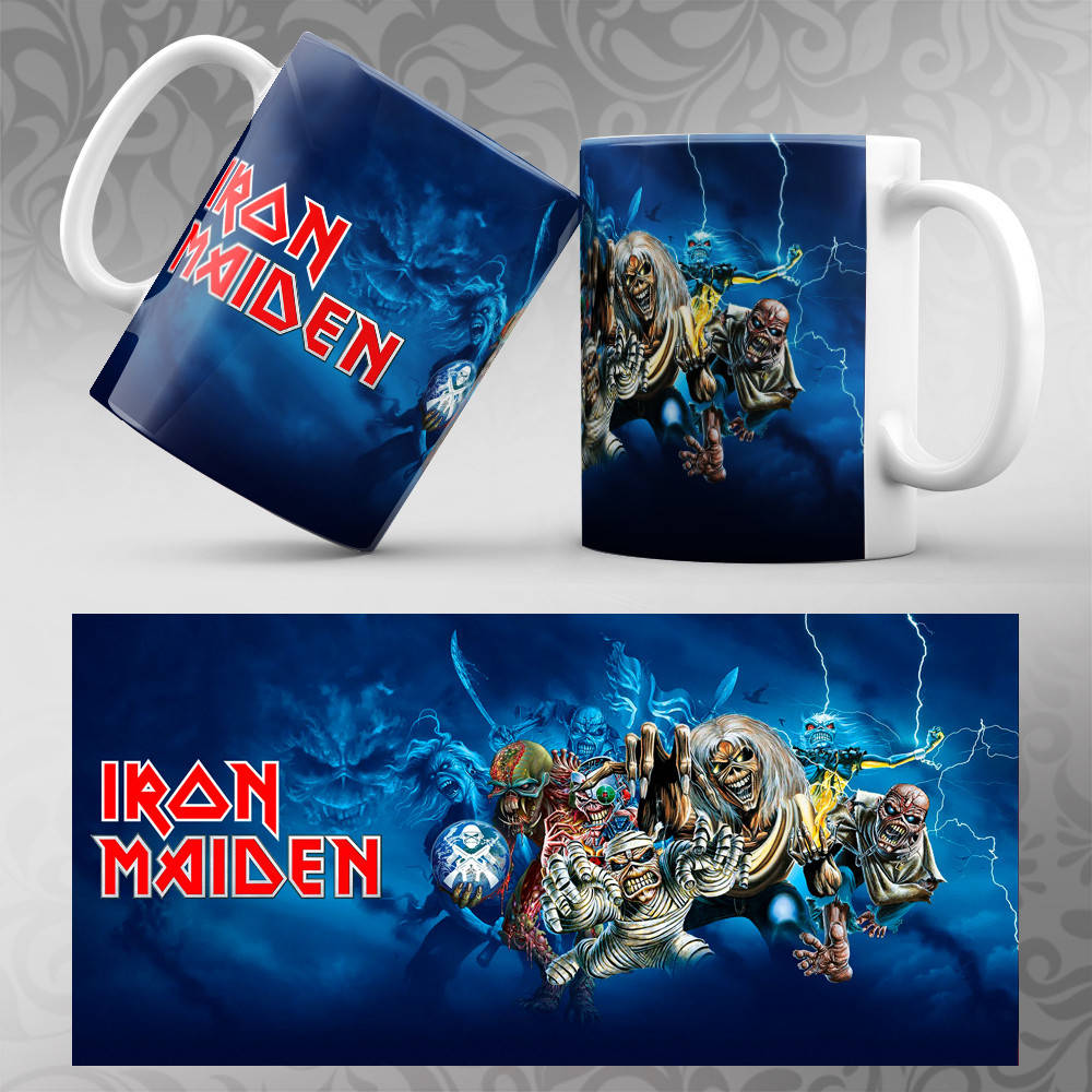 

Чашка Iron Maiden 004, Разные цвета