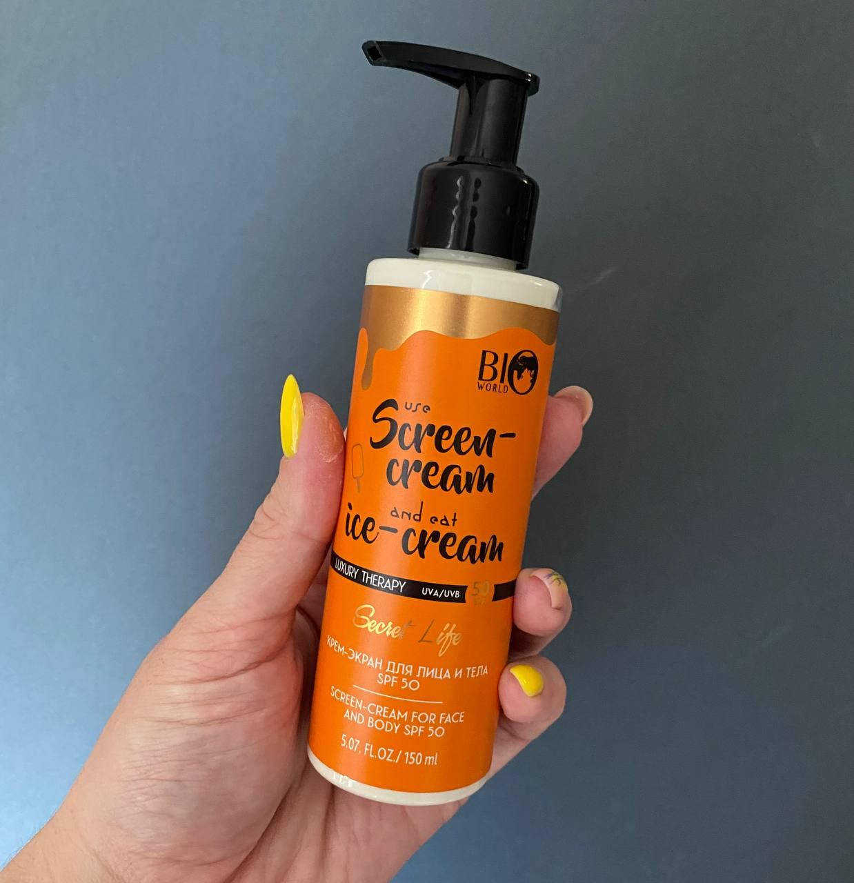 

Крем-экран для лица и тела SPF 50, 150 мл