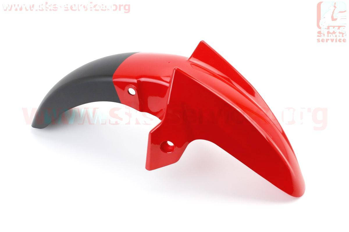 

Loncin- JL200-68A пластик - крыло переднее, КРАСНЫЙ-ЧЕРНЫЙ (507138)