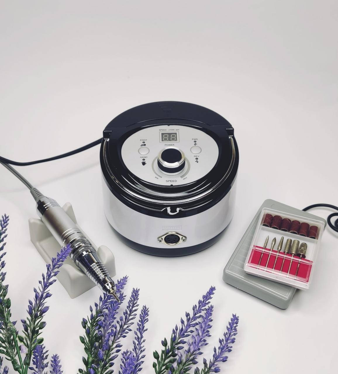 

Фрезер для маникюра и педикюра Nail Drill ZS-606 PRO 35000 об 65 ватт Белый