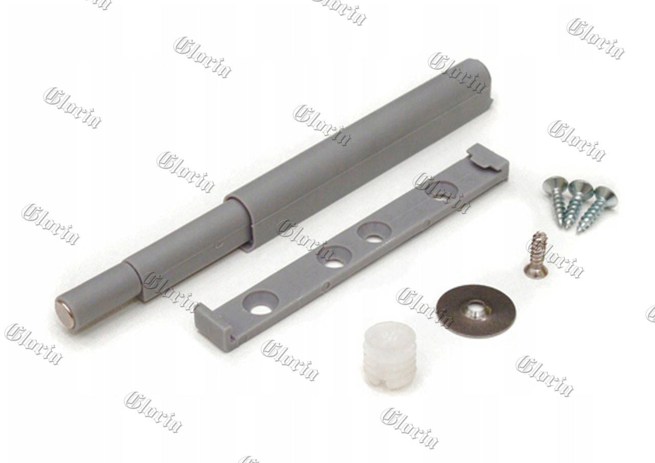 

Отталкиватель для мебельных фасадов магнитный серый