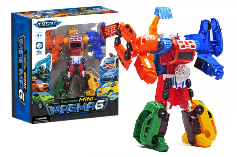 

Трансформер робот Тобот "TOBOT" "MAGMA 6" Магма 339-6C