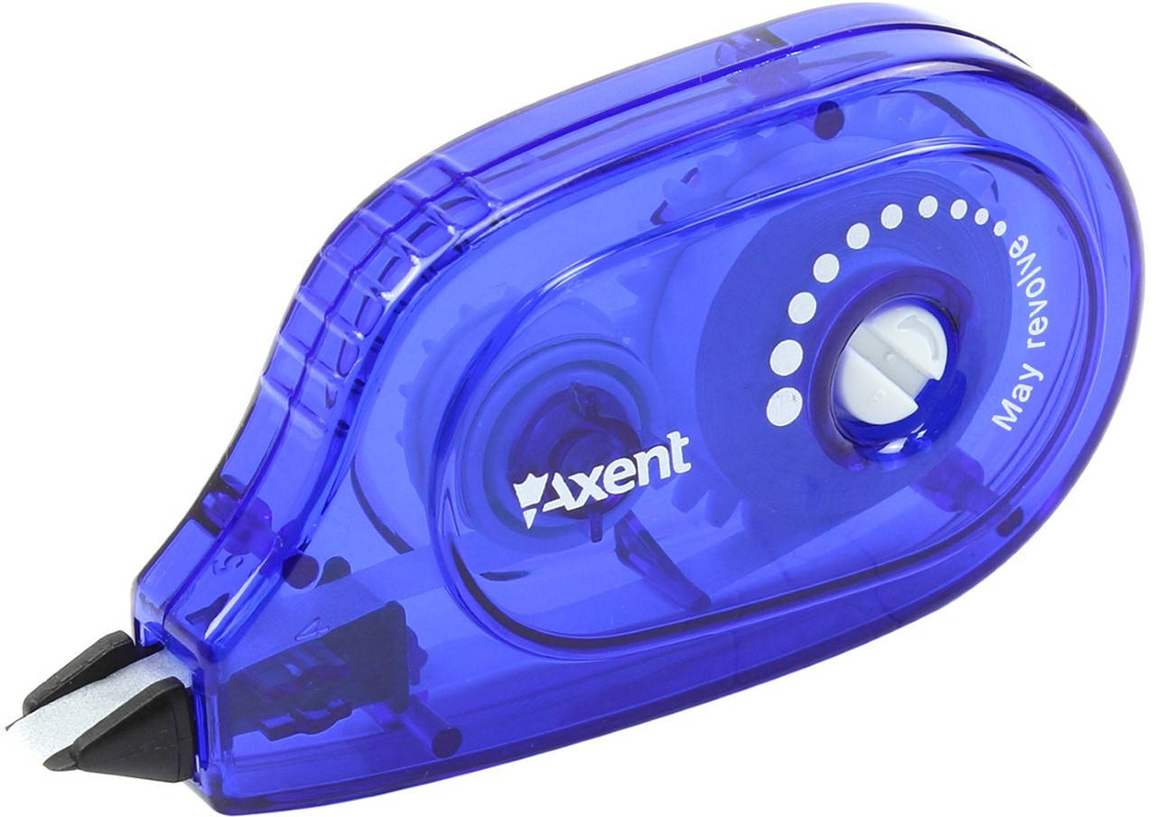 

Коректор стрічк. "Axent" 5ммх6м,синій №7009-02(1)(48)