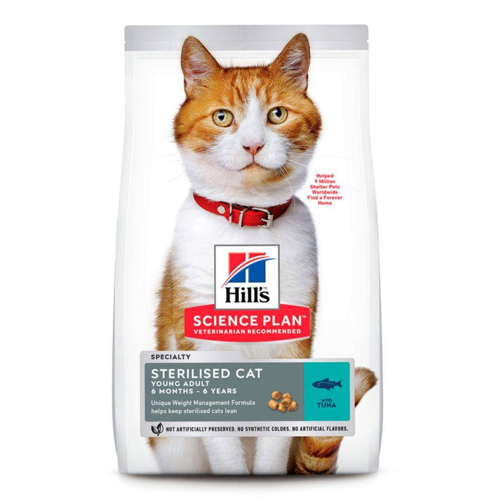 

Hills Science Plan Sterilised Cat Young Adult Tuna Сухой корм для стерилизованных кошек с тунцом / 10 кг