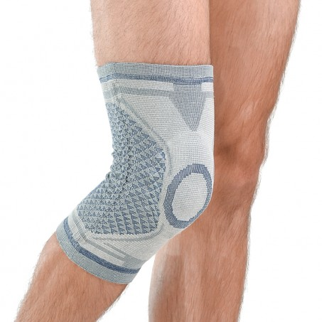 

Бандаж (ортез) на коленный сустав «Комфорт» с силиконовым кольцом - Алком 3023