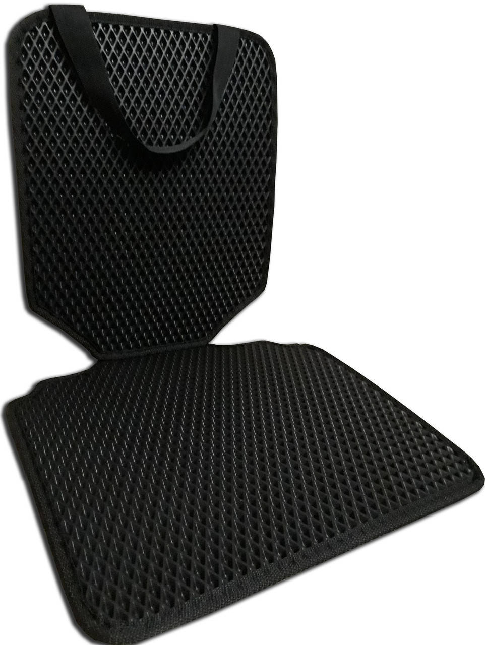 

Защитный коврик под детское автокресло. Чёрный цвет. Детские автокресла, аксессуары, Черный