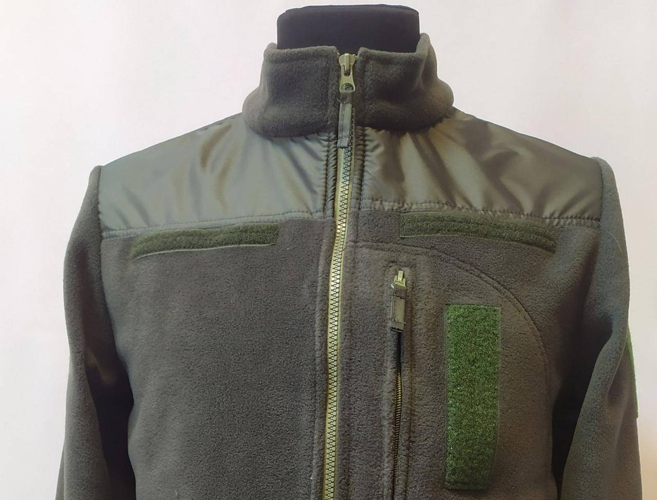 

Флісова кофта ЗСУ хакі