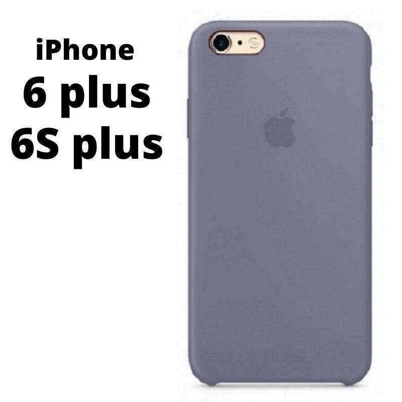 

Силиконовый чехол iPhone 6 plus / 6S plus Lavender Gray серый