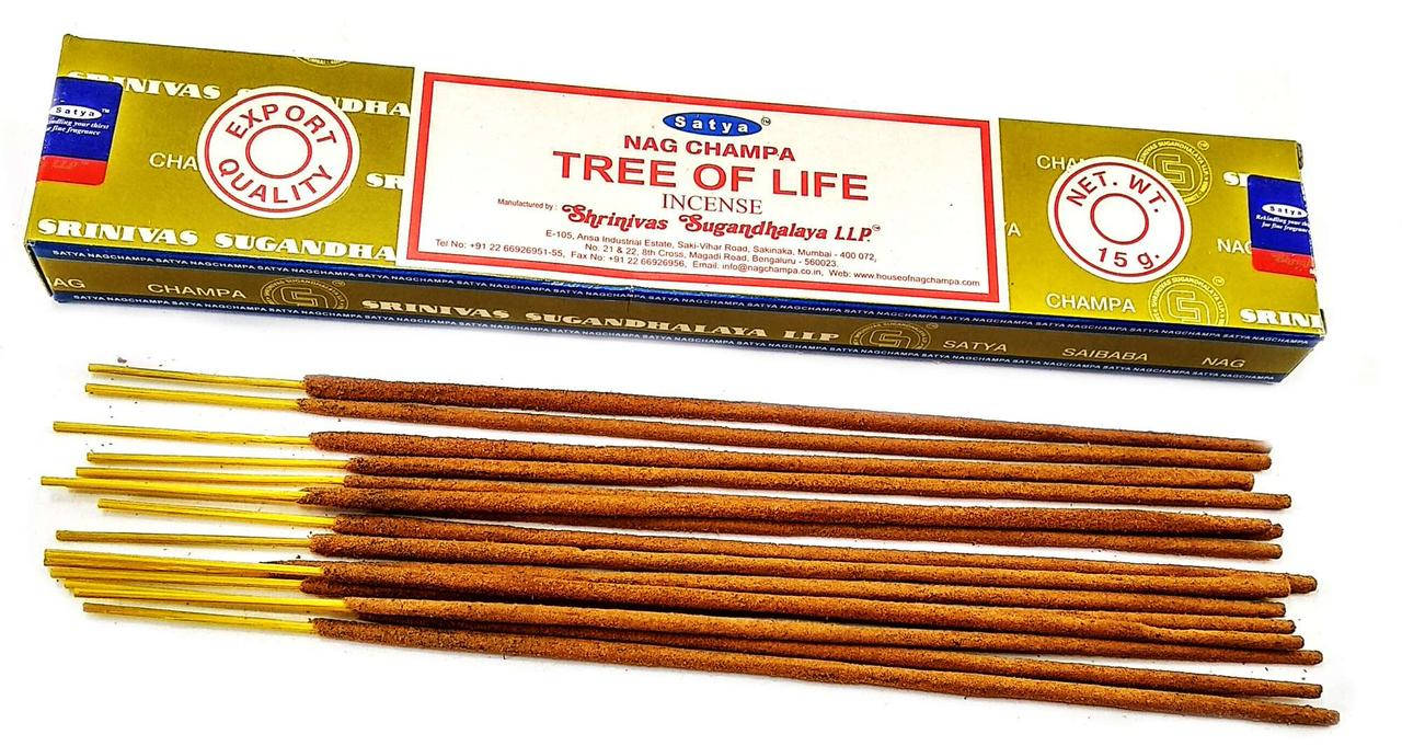 

Tree of Life (Дерево Жизни)(15 gms) (12/уп) (Satya) Масала благовоние