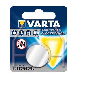 

Батарейка VARTA CR 2025 BLI 1 LITHIUM Ш.К. 4008496276875