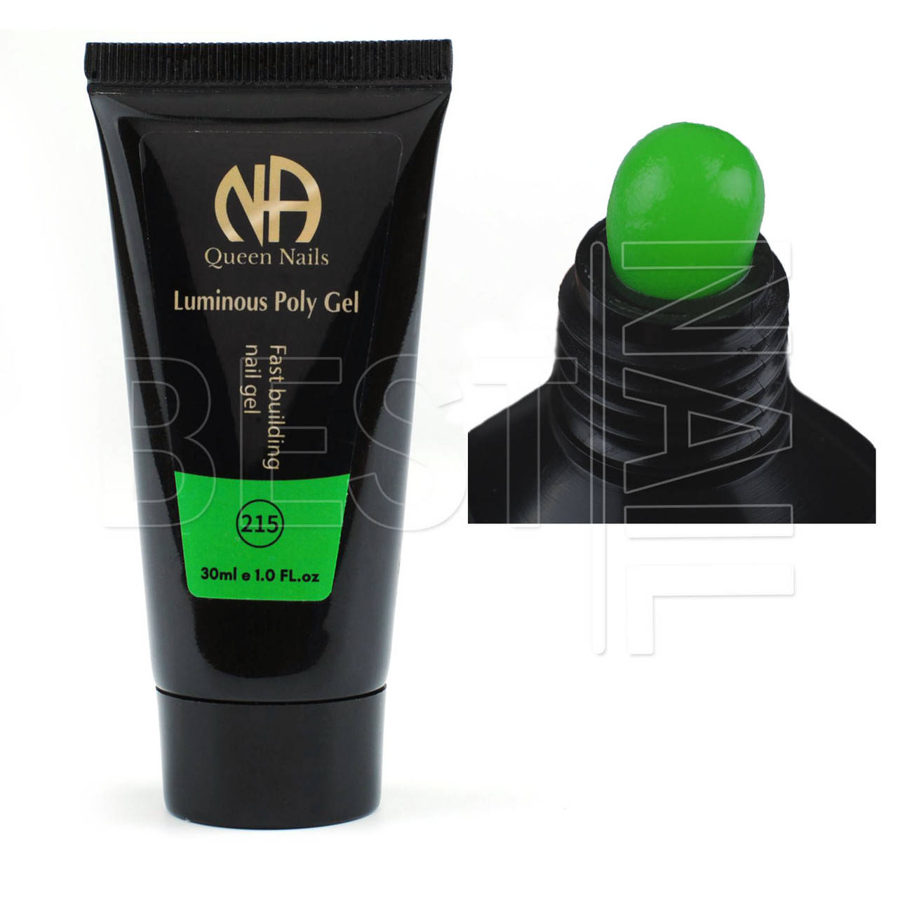 

Люминесцентный полигель Queen Nails №215, UV/LED 30 мл