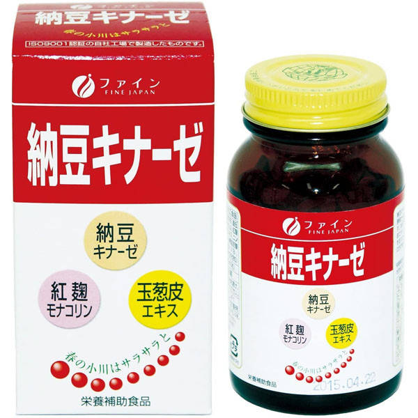 

Наттокиназа 4000 FU FINE JAPAN Nattokinase