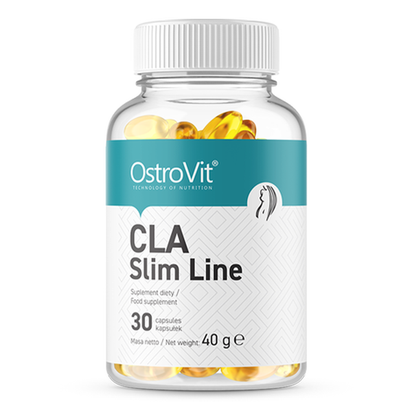 

Жироспалювач CLA Slim Line OstroVit 30 капсул