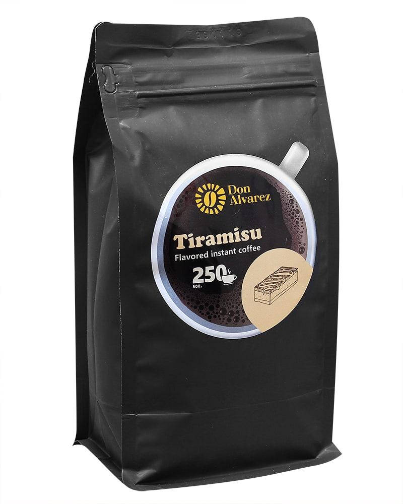 

Кофе растворимый Don Alvarez Тирамису, 500 г (100% арабика)