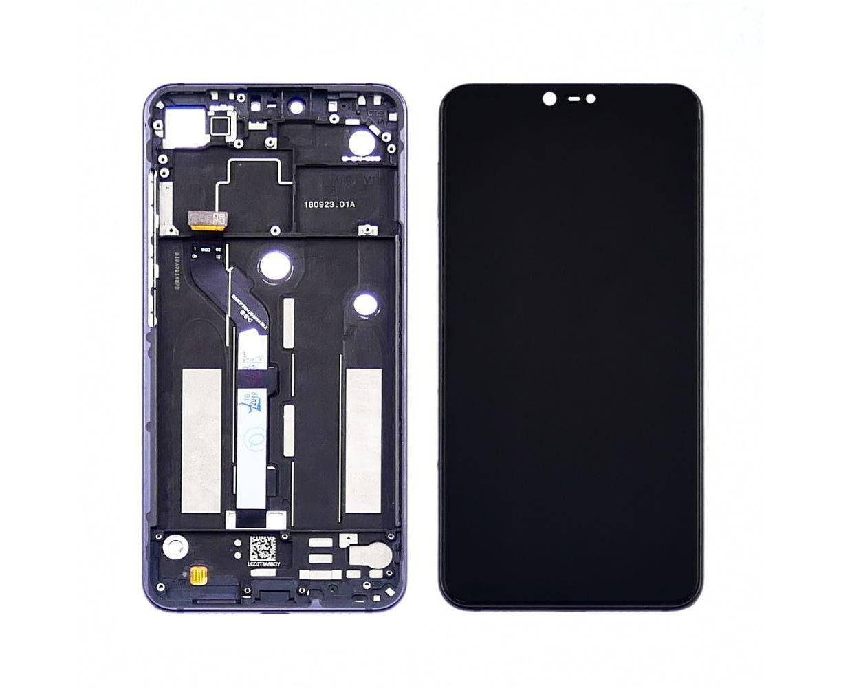 

Дисплей Xiaomi Mi8 Lite black with frame, Черный