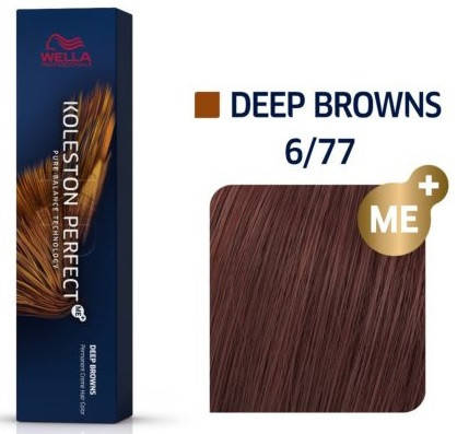 

Краска для волос Wella Koleston Perfect № 6/77 кофе со сливками 60мл