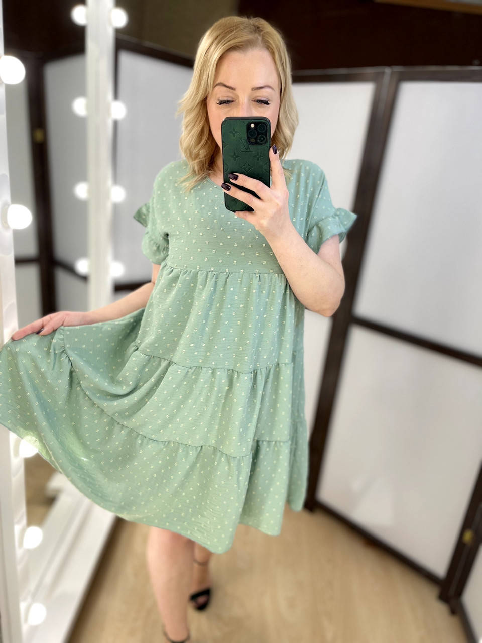 

Романтичное батальное платье из жаккарда 46-56 (в расцветках)