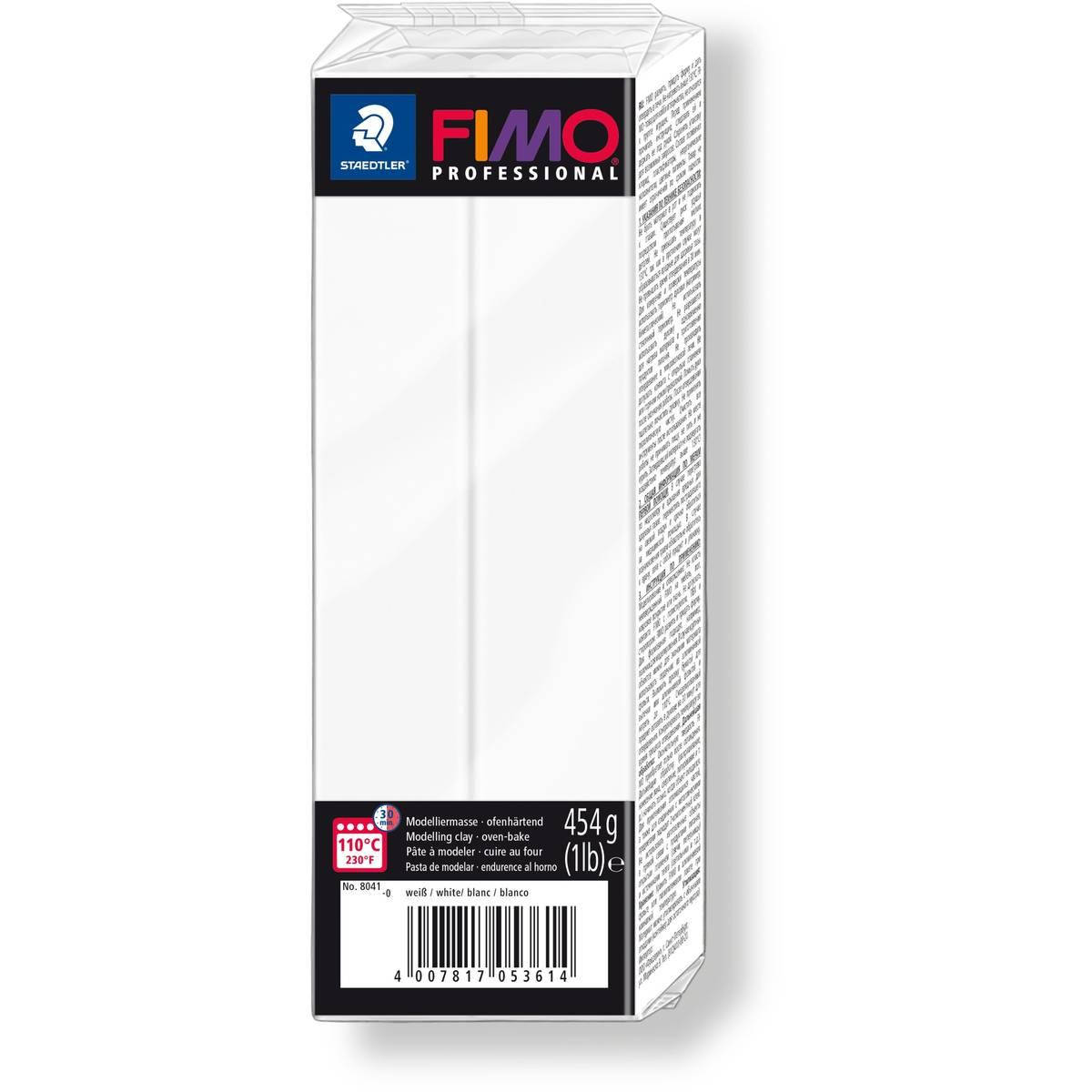 

Пластика Professional, Белая, 454 г, Fimo