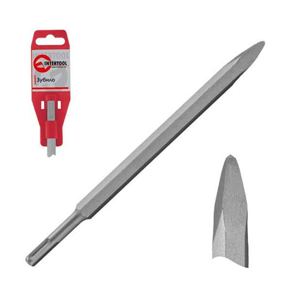 

Пика (пробойник) по камню 400х17мм, SDS-Plus Intertool