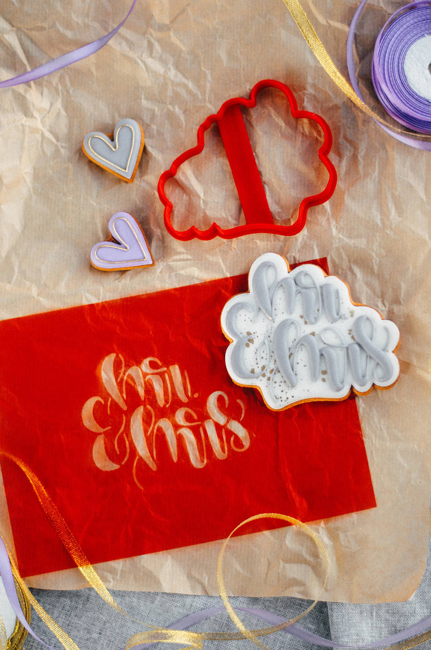 

3D формочки-вырубки для пряников "Mr & Mrs"