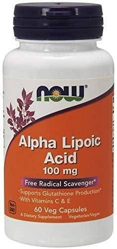 

Антиоксидант Now Foods - Alpha Lipoic Acid 100 мг (60 капсул)