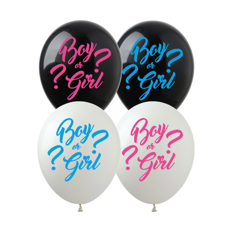 

Латексный шарик ArtShow 12"(30 см) Boy or Girl  (гендерный), Персиковый