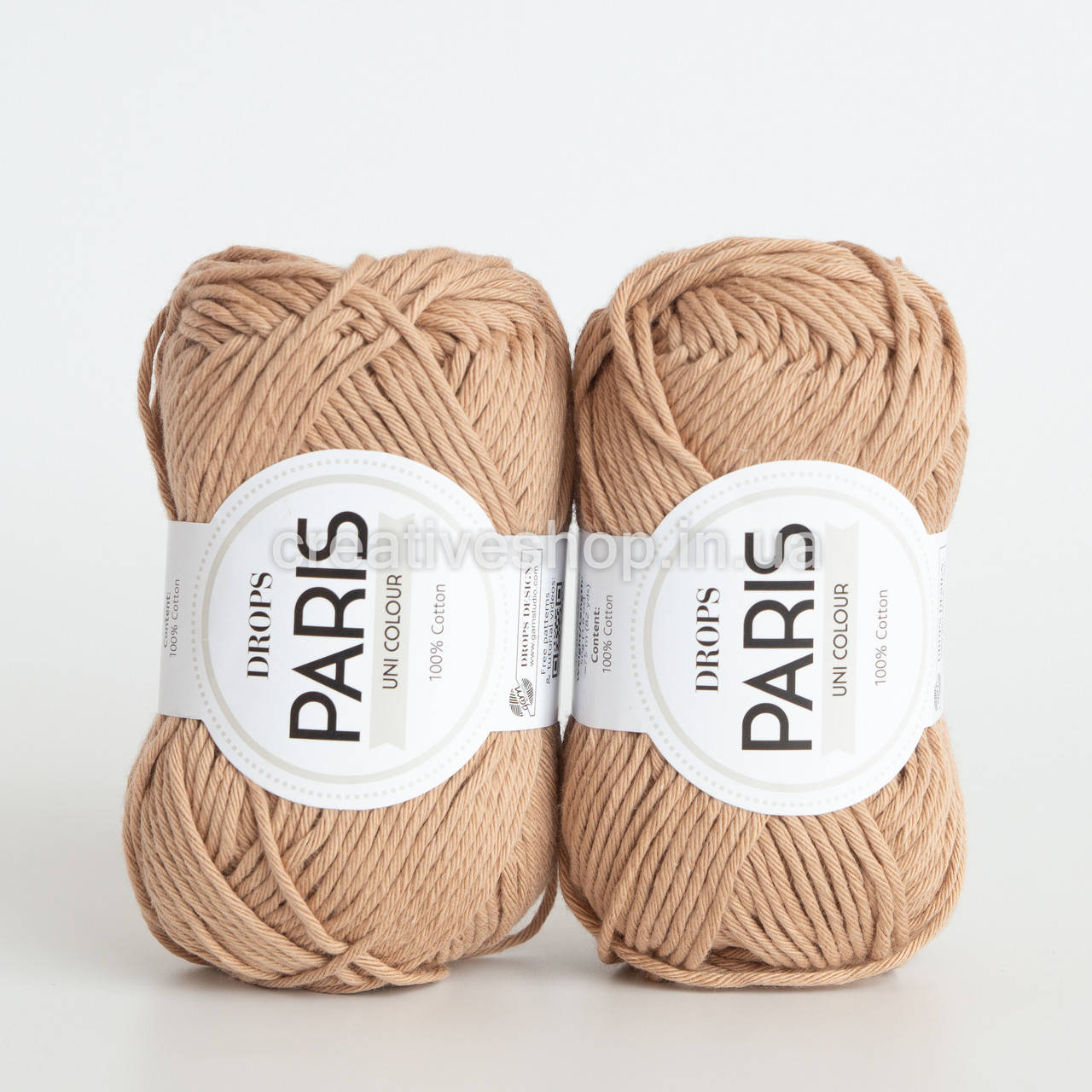 

Пряжа DROPS Paris Uni (цвет 26 beige)