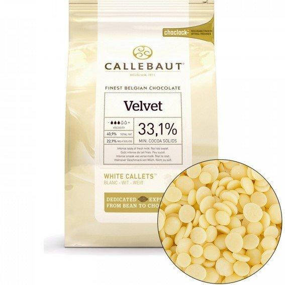 

Бельгійський шоколад Callebaut Білий Шоколад Velvet W3-01B 500гр