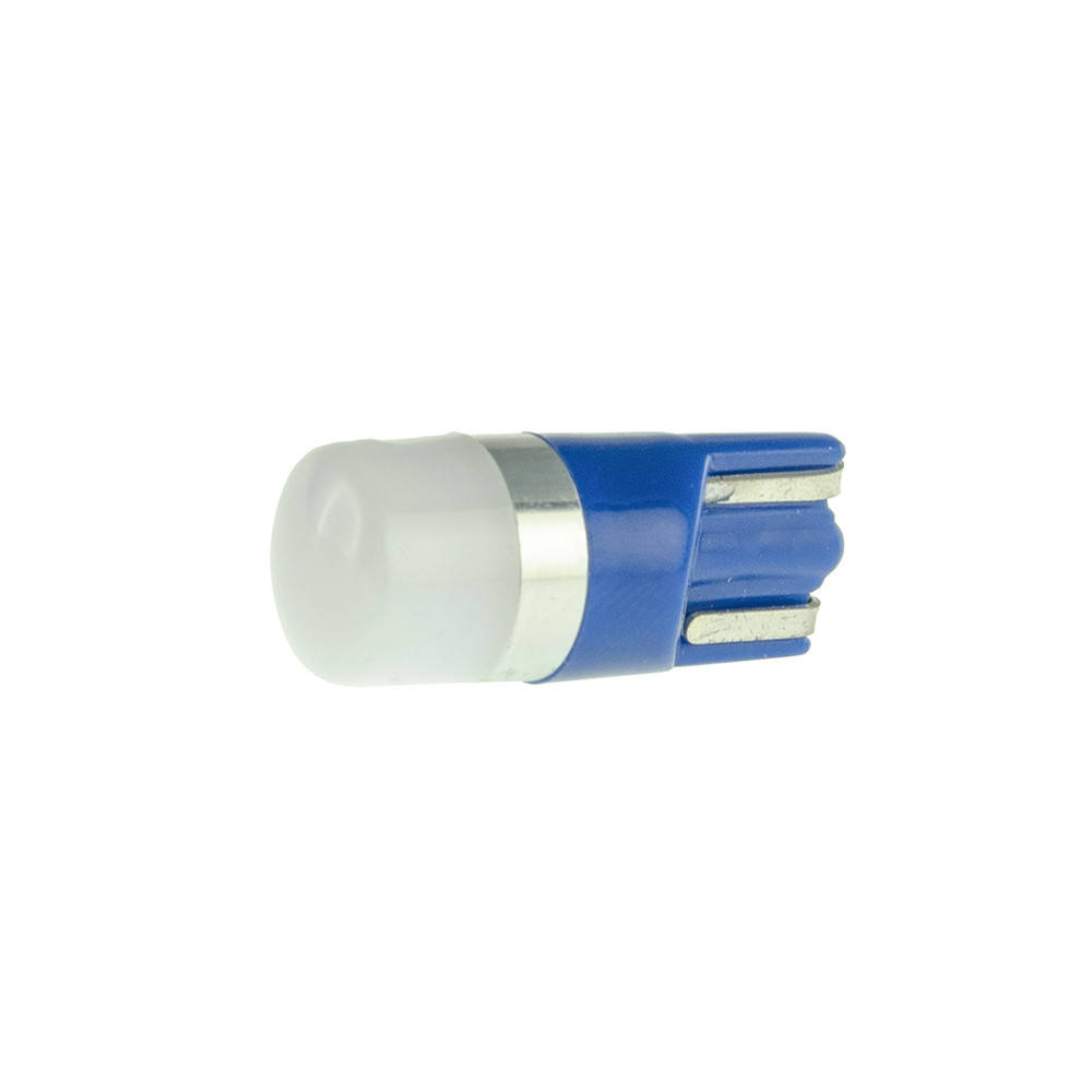 

Автомобильная LED лампа T10 W5W 12-24V 1smd 3030 Philips светодиодная с драйвером, синий цвет света