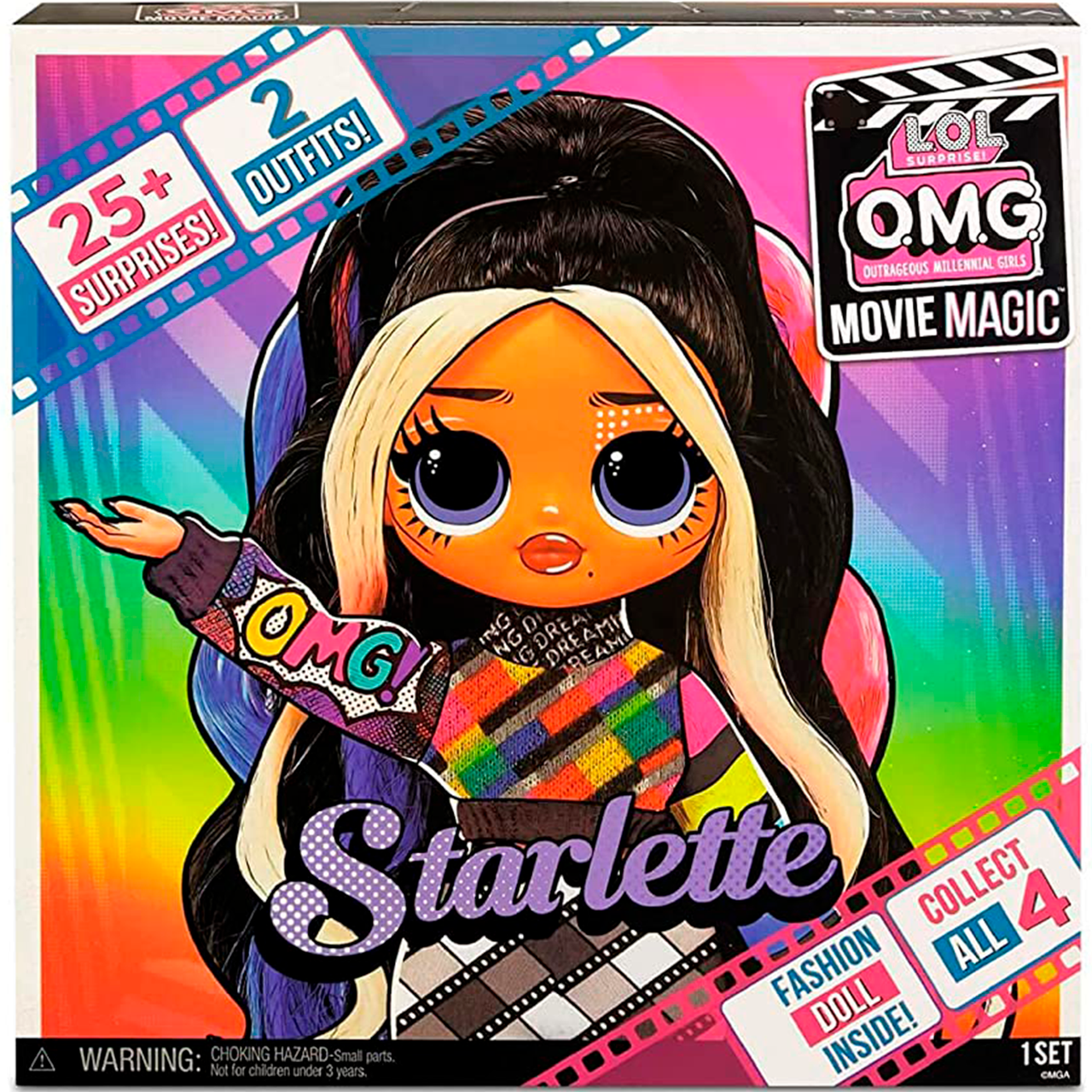 

Кукла LOL Surprise OMG Movie Magic Starlette ЛОЛ ОМГ Звездочка Старлетт