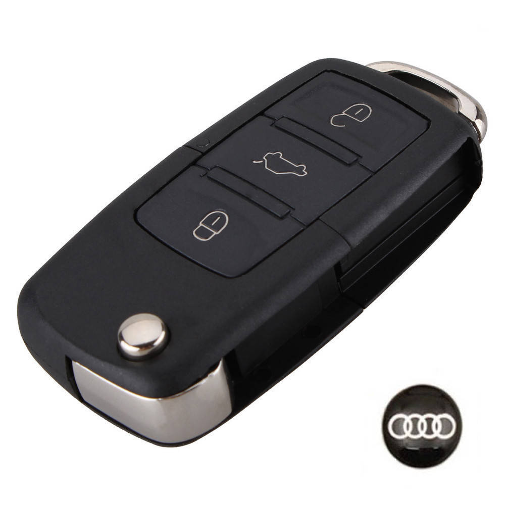 

Корпус выкидного ключа Audi (3 кнопки+Логотип Audi)