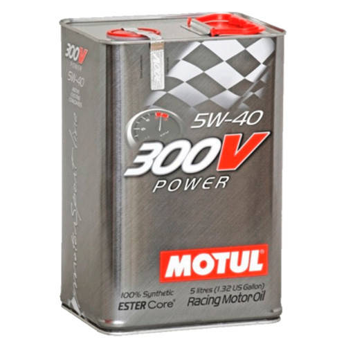 

Масло Motul 300V Power 5W-40, 5л 109518